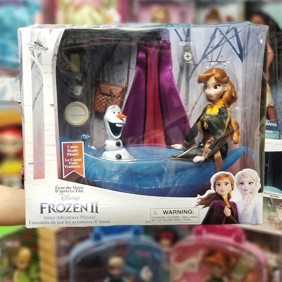 Authentic Disney Store Frozen 2 Elsa Bedroom Playset and Anna Adventure Playset - Picture 9 of 13